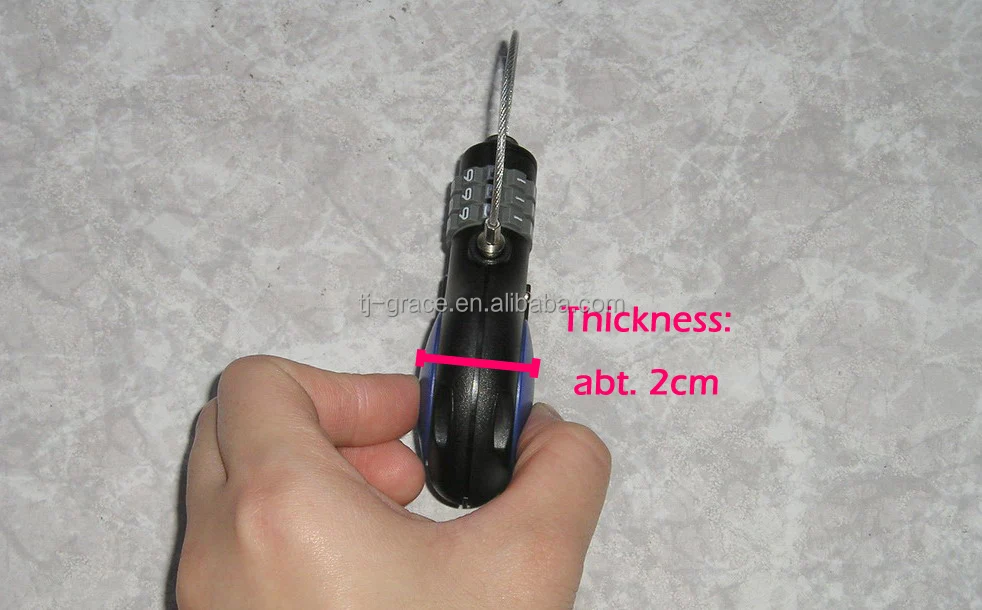 Retractable Cable lock, Bicycle Lock