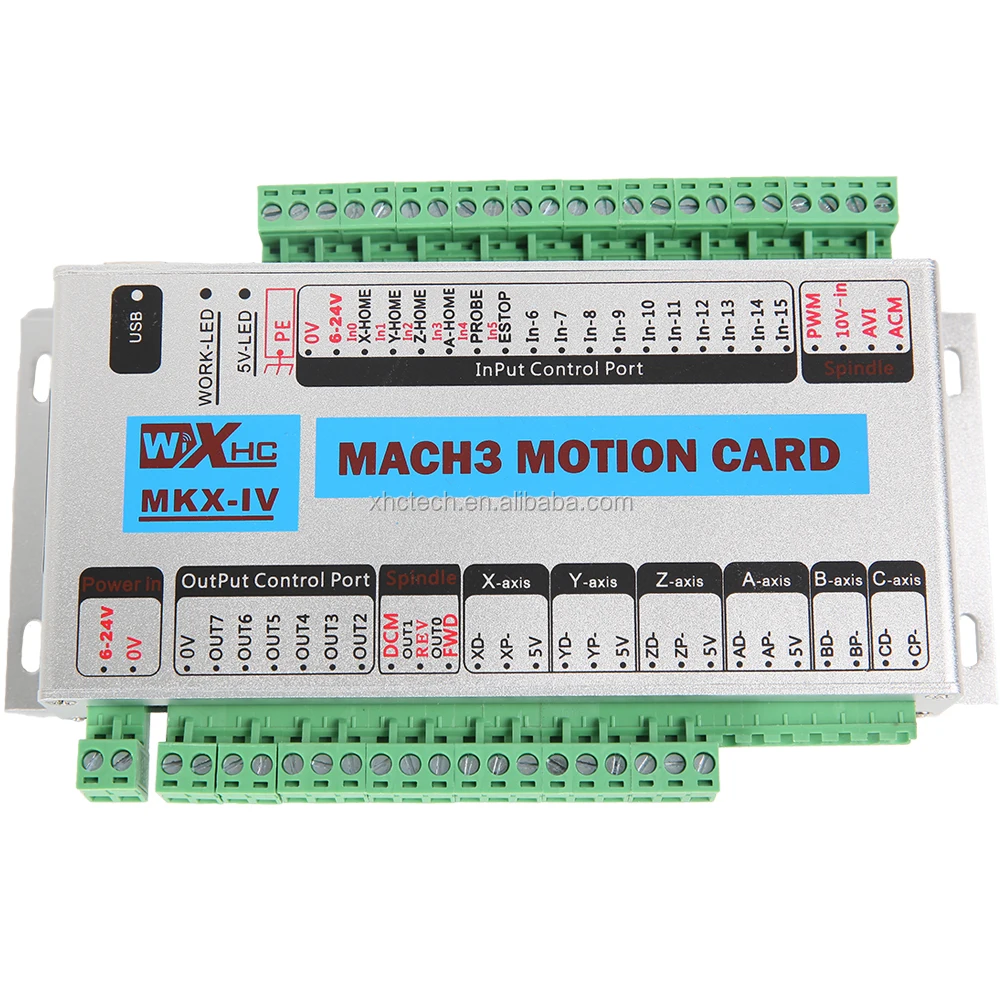 CNC motion Control card usb port mach3 card 3 axis mach3 breakout board