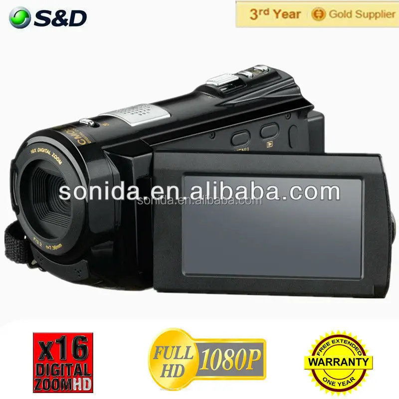 Hdv-502pt новые горячая распродажа! 1080 P 16MP интерполяция 3.0 TFT прикосновение дисплей прав потребителей отчет видеокамеры