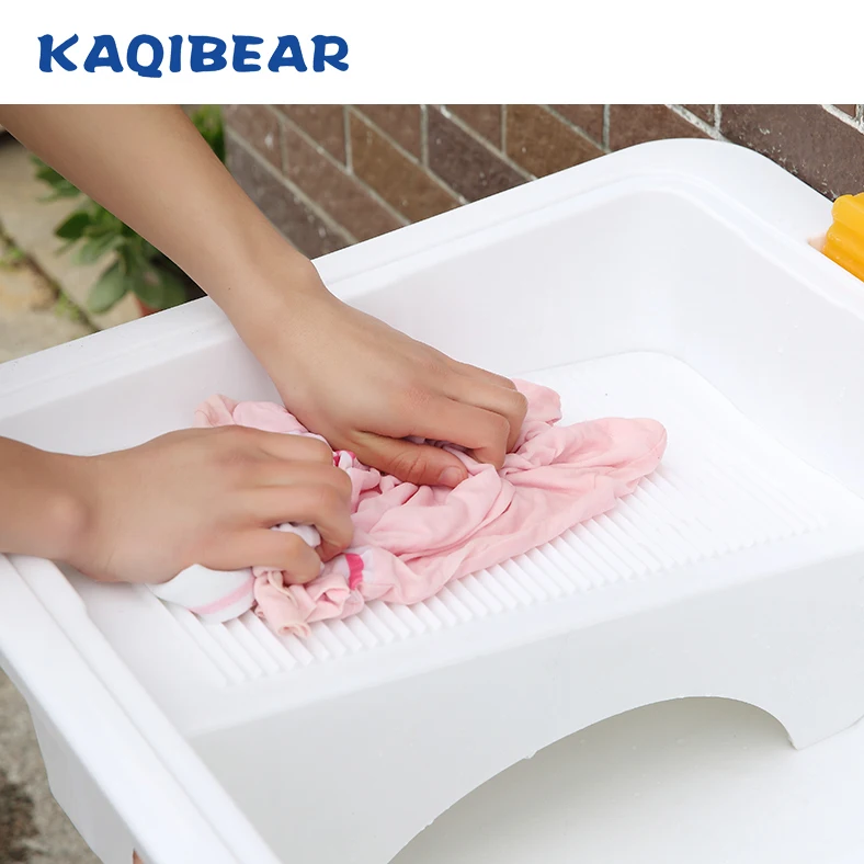 
2018 outdoor plastic washing sink with a washboard 