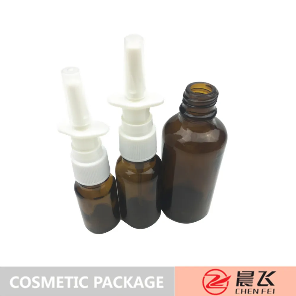 Eco-friendly liquid pump 18 410 plastic medical nasal sprayer dispenser with 0.12ml/t dosage