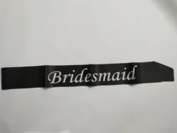 Free Shipping Bachelorette Party Colorful Decoration Bridesmaid Sash