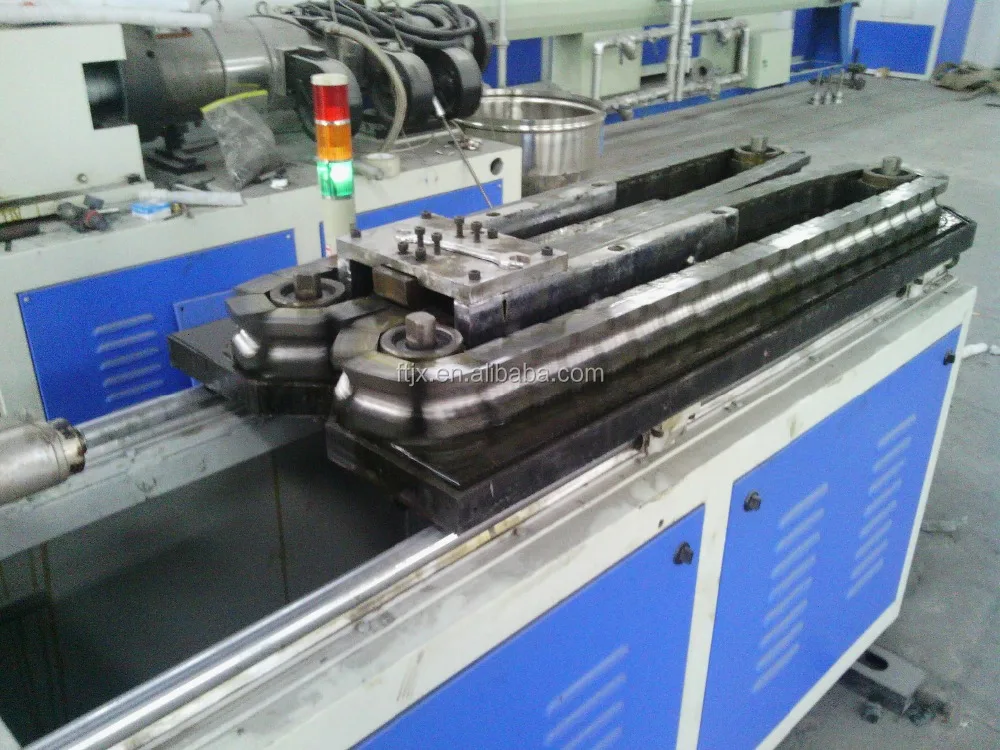Plastic PVC PP PE Single Wall Corrugated Pipe Production Line/Extrusion Machine