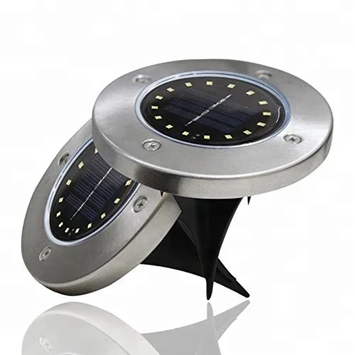 Upgrade 16LED Solar Lights Outdoor Waterproof Ground Lamp Buried Lamp For Path Garden Lawn Yard