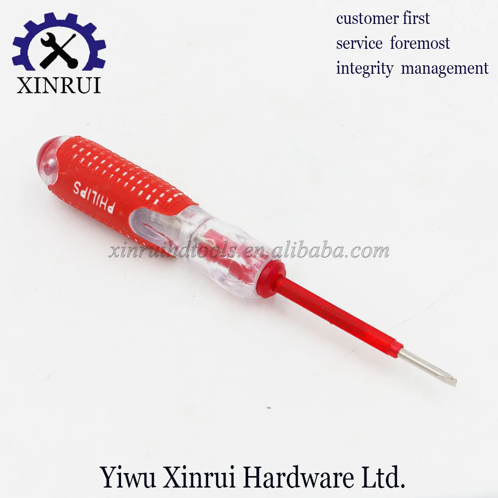 Professional electrical test pen screwdriver