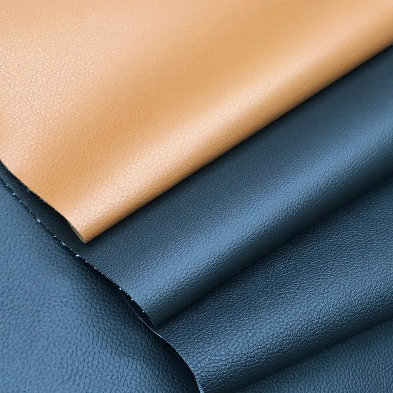 Оптовая продажа Высококачественная классическая искусственная кожа с узором Личи для покрытия дивана и мебели