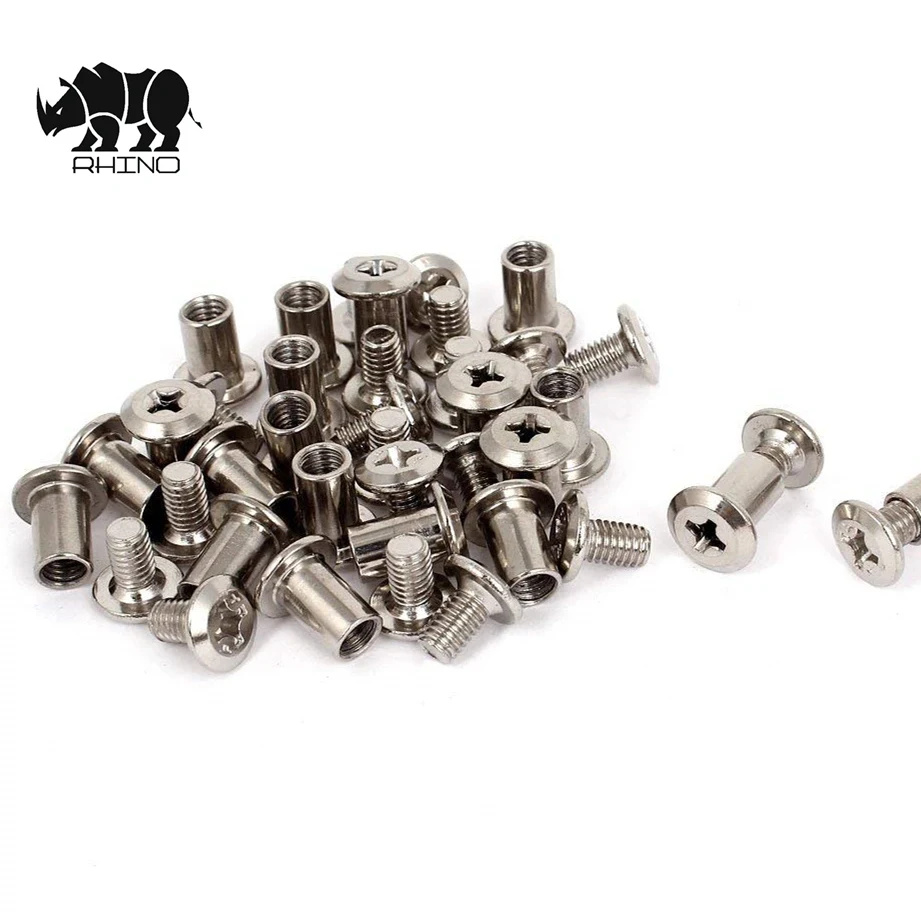 Countersunk Screw Bolts Furniture Fitting Rivet Hex Socket Head Nut