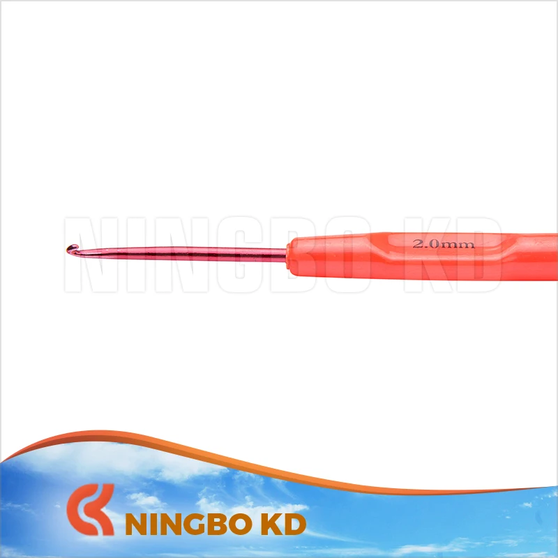 Colorful Aluminum Crochet Hook Knitting Knit Needles Set for Amazon