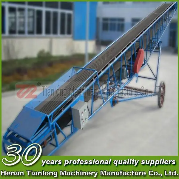 Mobile Rubber Belt Conveyor for Truck Loading Unloading