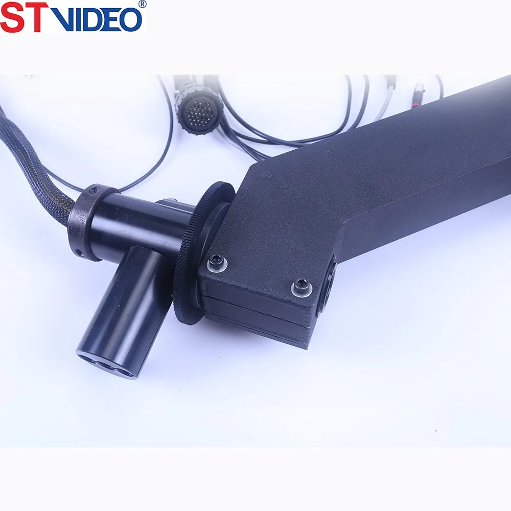 Jimmy jib remote head, camera crane pan tilt head, wholesale camera crane accessories