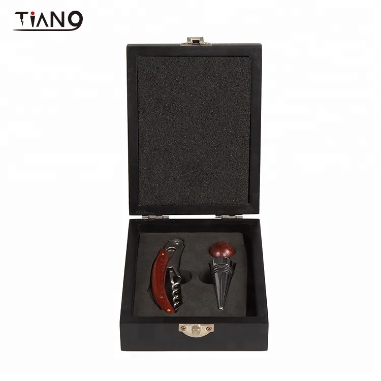 2 шт винные аксессуары официанта штопор фиксаторы уход за кожей лица деревянный ящик бутылка ящик для инструментов