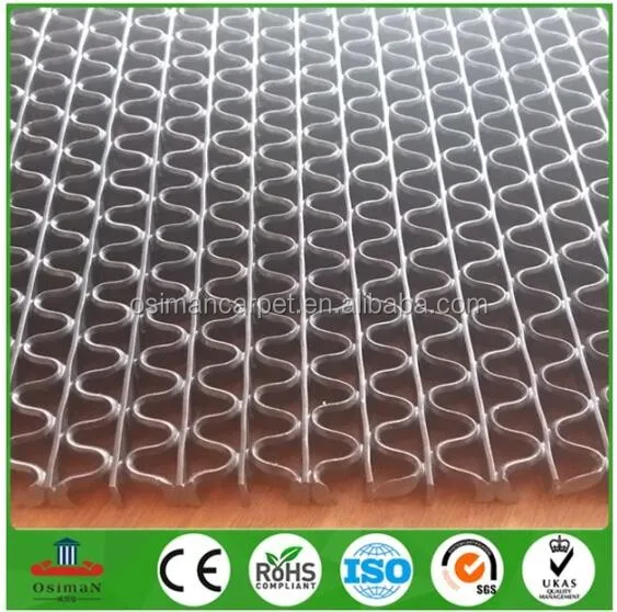 PVC Material Hard Plastic Vinyl S Type Mat Swimming Mat