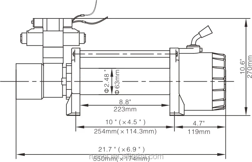 Runva наиболее популярные Заводская распродажа CE сертификация лебедки для продажи