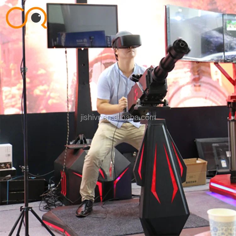 Gatlin VR shooting game machine 9D simulator