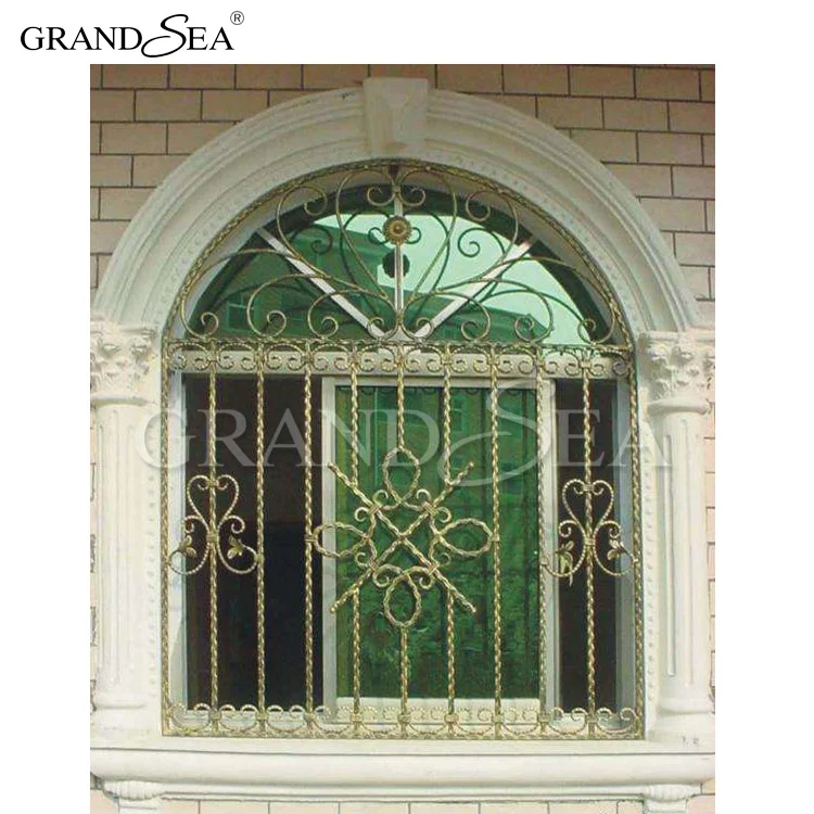 Все виды wrouht железа дизайн для открывающего механизма раздвижных оконных и балконных защитная сетка с самой лучшей