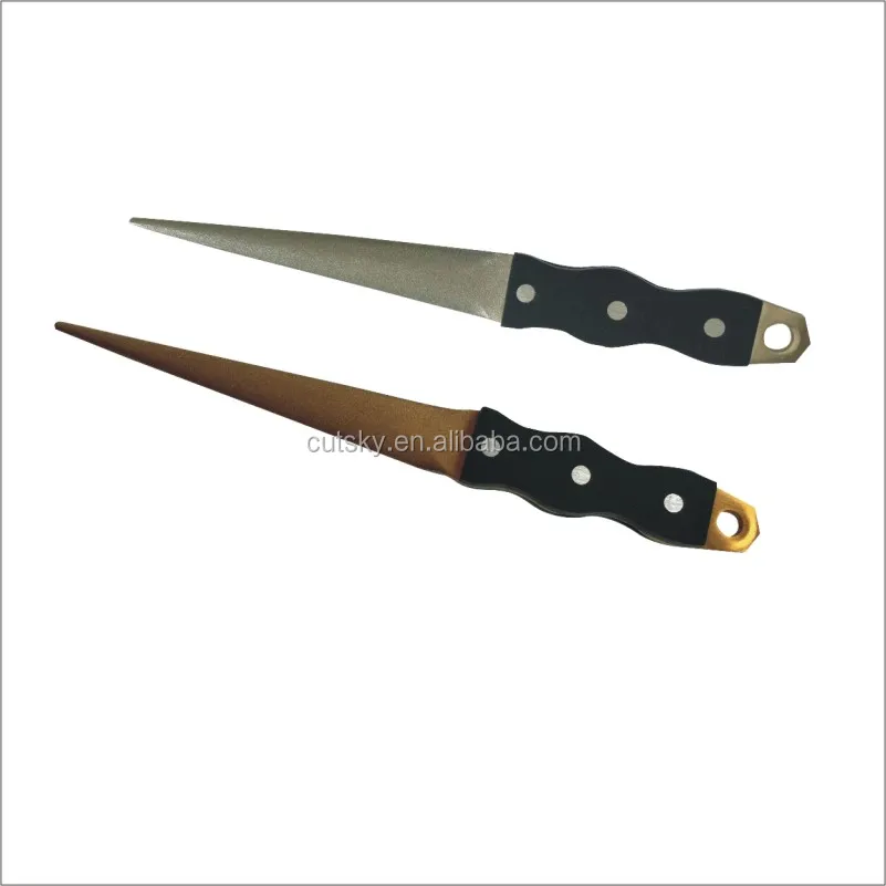 Steel Rod diamond hook Knife Sharpener