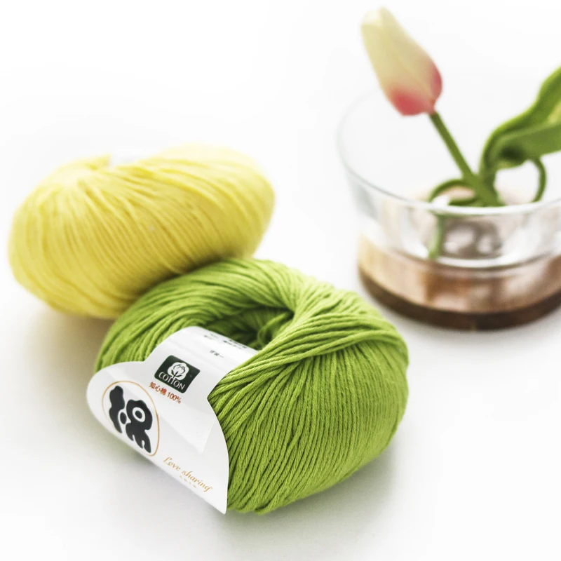 
China hot sale 32s 50g high quality 100% cotton yarn 