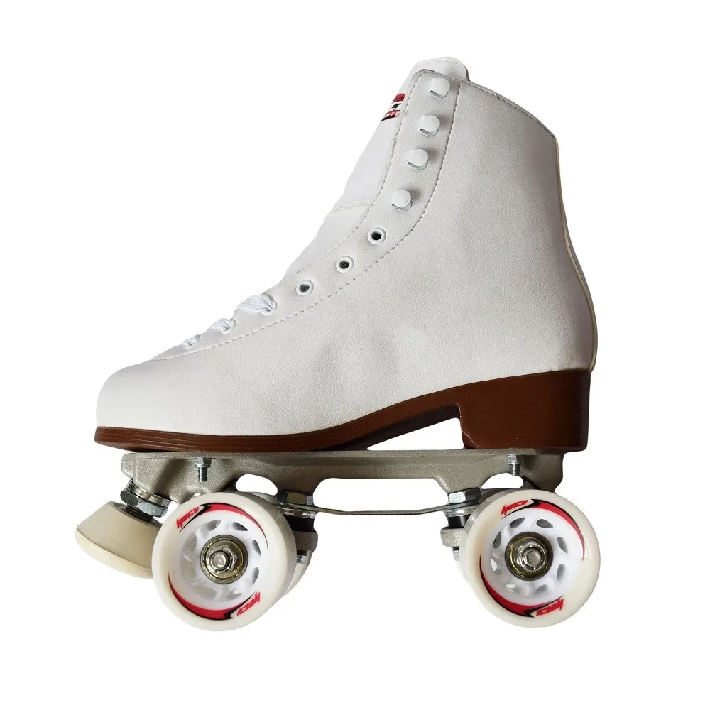Элегантные роликовые коньки каблук художественные обувь patins quad branco