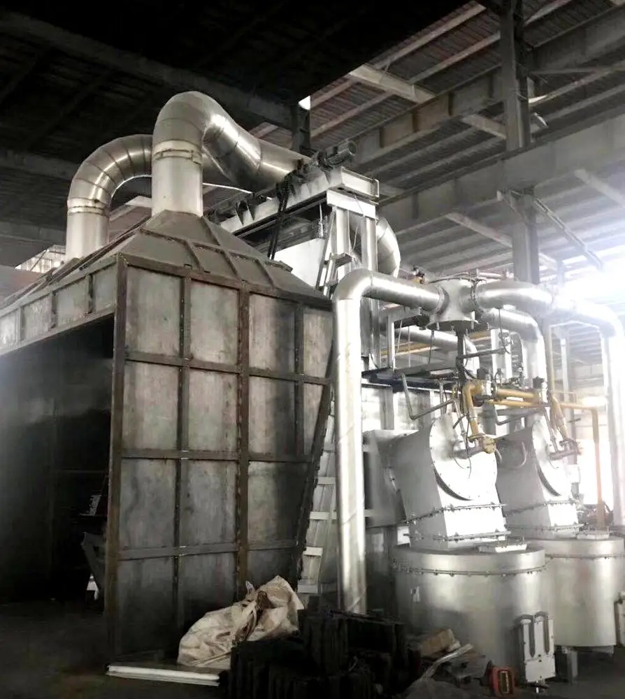 Hot top aluminum billet casting machine in China