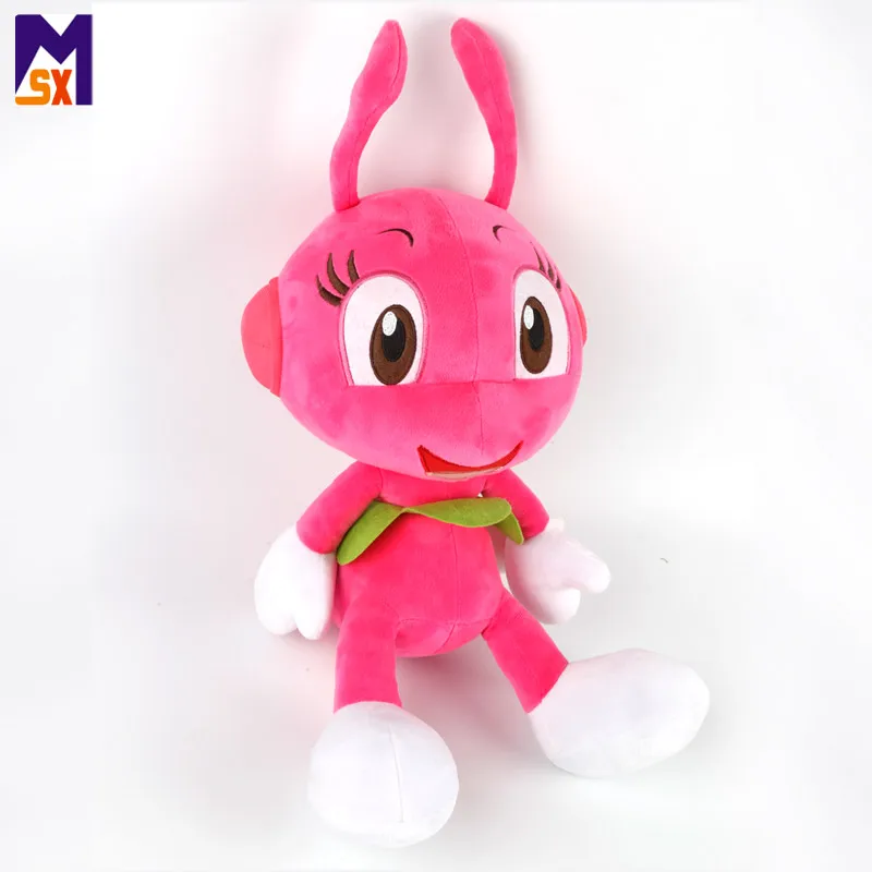 High quality custom size stuffed insect blue soft ant plush toy