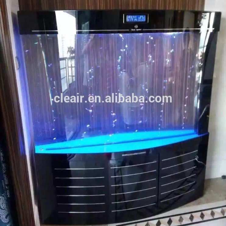
Wholesale Cleair Aquatics Aquarium with sump filter LED light acrylic fish tank 