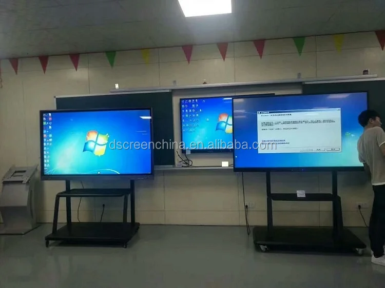 В наличии комнатная настенная умная доска интерактивная панель белая для школы и класса