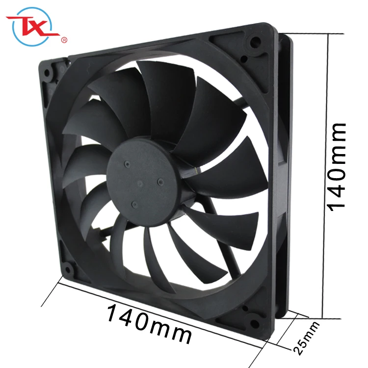 14025 Dc Fan High Pressure Cooler 12V Ceiling Fans