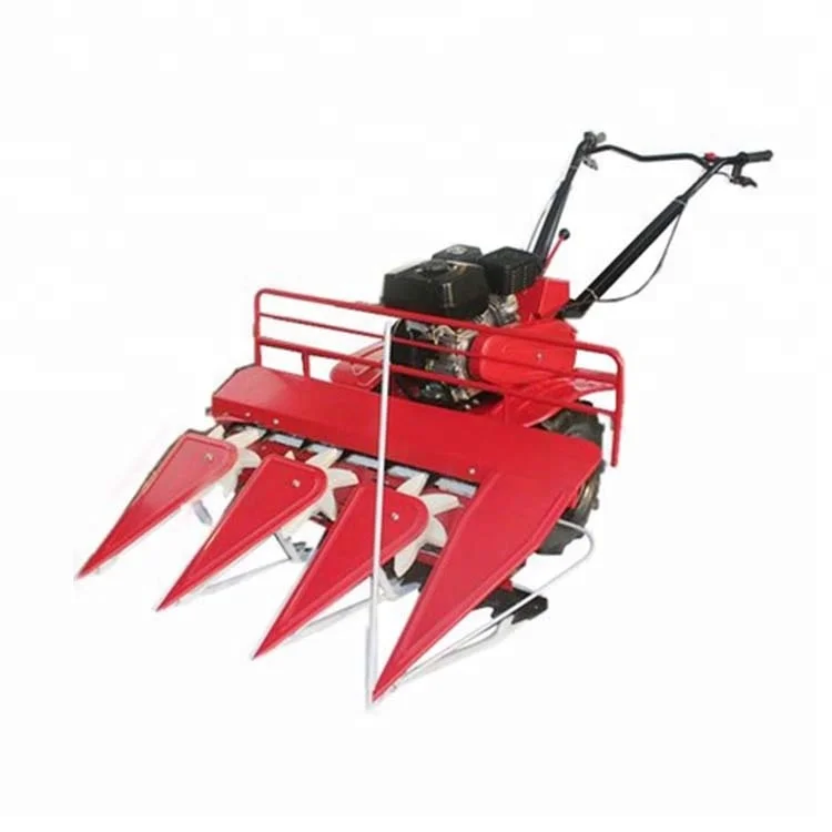 Semi-automatic rice harvesting machine hot pepper harvesting machine sorghum harvester