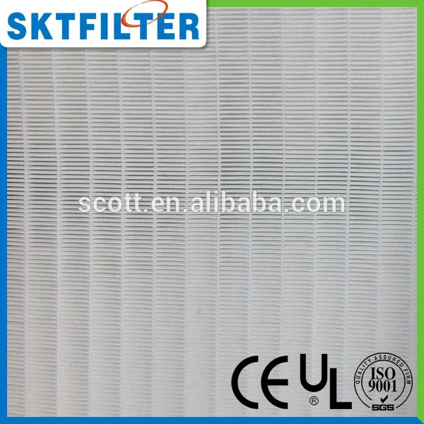2014 высокое качество плиссированные бумага воздушного фильтра