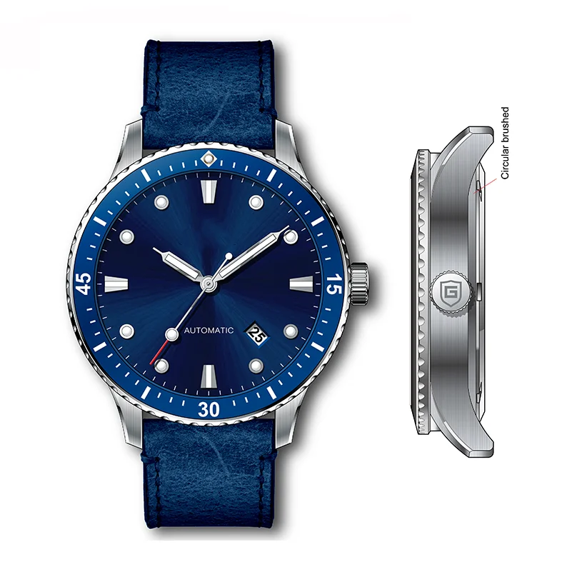 Cheap Chinese wholesale luxury brand automatic custom watch