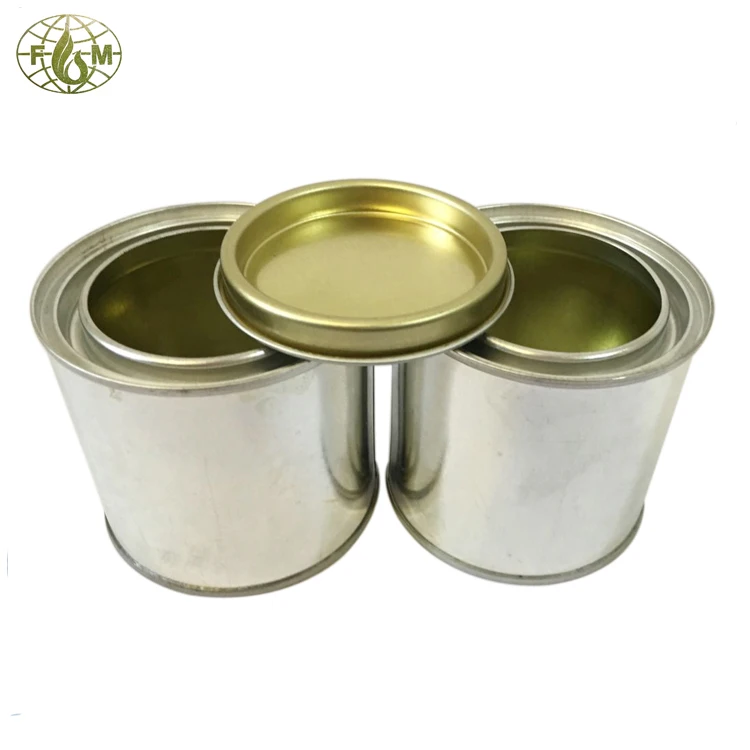 empty 250ml tin can price, water based paint packing