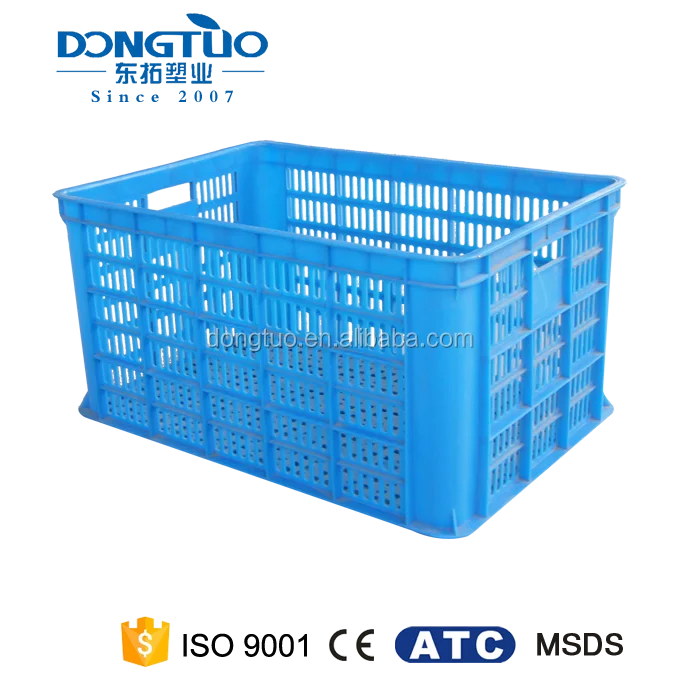 Customized plastic laundry basket plastic supermarket basket plastic market mesh box