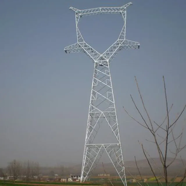 
220 KV electric transmission tower china supplier 