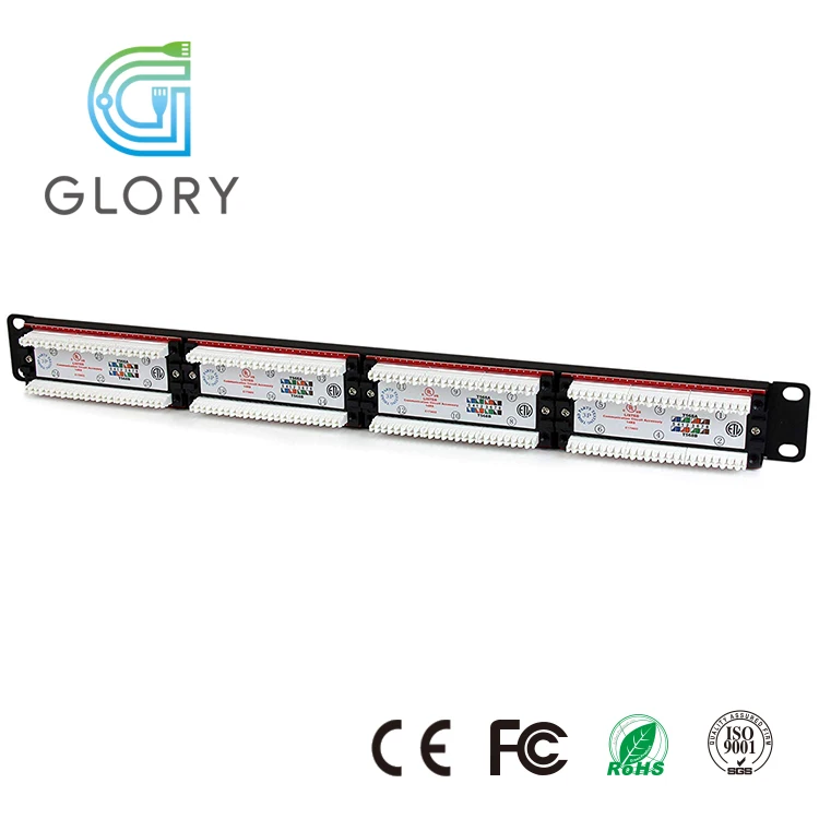 Патч-панели RJ45 110, 24 порта