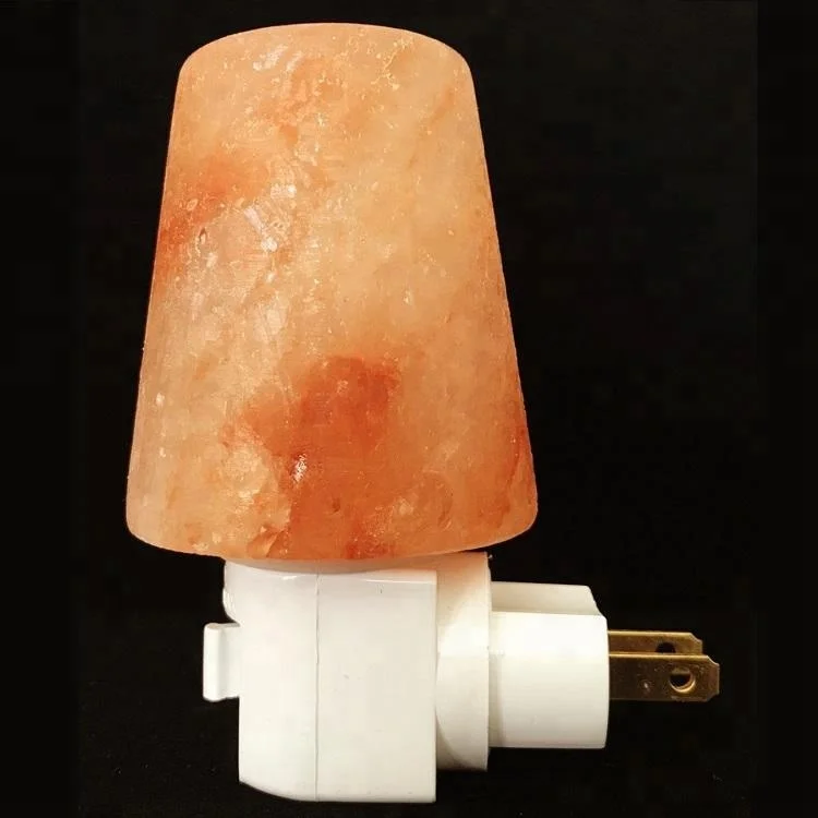 Himalayan Natural Pure Crystal Pink Sea Salt Night Light Wall Lamps