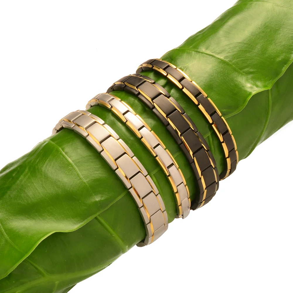 Factory Price OEM ODM Stock Wholesale Stainless Steel Bio Magnetic Therapy Bracelet