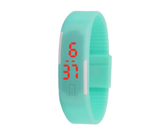 Fashion Men Led Digital Watch Women Casual Yoga Silicone Sports Wristwatch Children Kids Watches Outdoor Bracelet Watches Clock