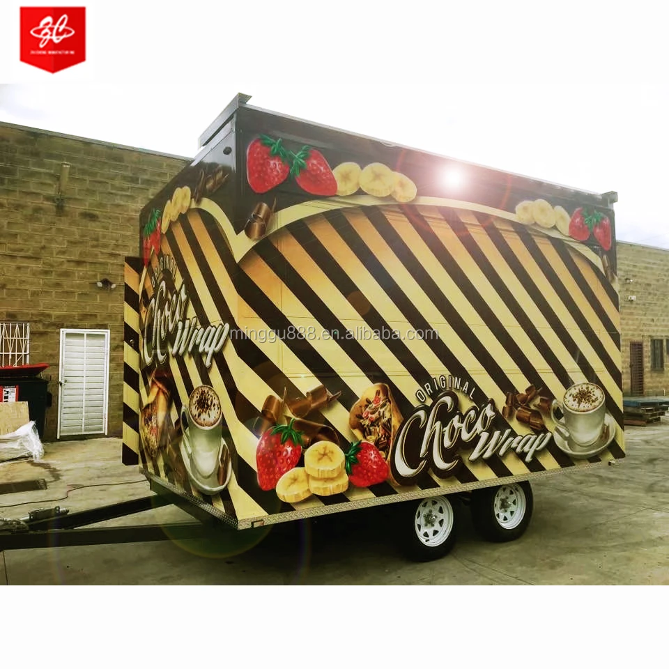 Китайский мобильный трейлер, фургон для еды, электрическая тележка для еды, грузовик для мороженого, уличный винтажный торговый автофургон для еды на продажу