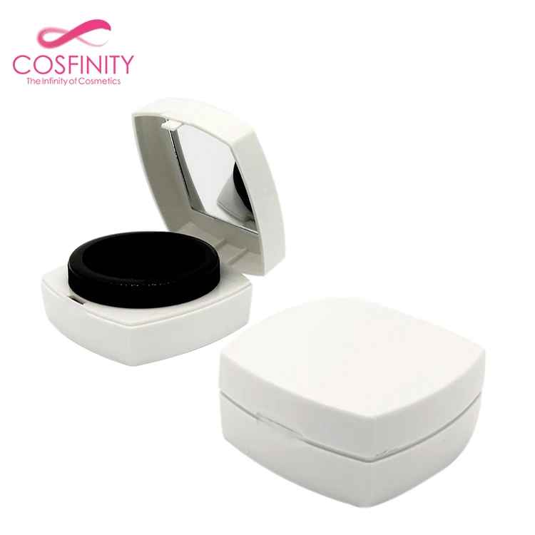 CP03-2488 Private label empty plastic blusher palette eye shadow container custom eyeshadow packaging