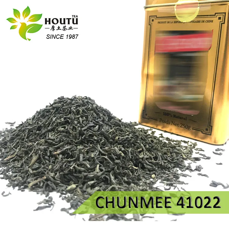 China green tea the vert de chine 4011 chunmee best quality to Morocco market with free ssmple by box packing