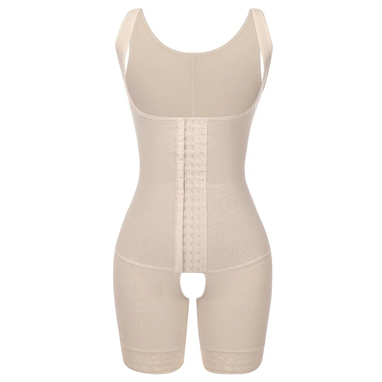 
Wholesale Plus Size Adjustable 3 Hooks Abdominal Control Slimming Body Shaper Shapewear For Women 