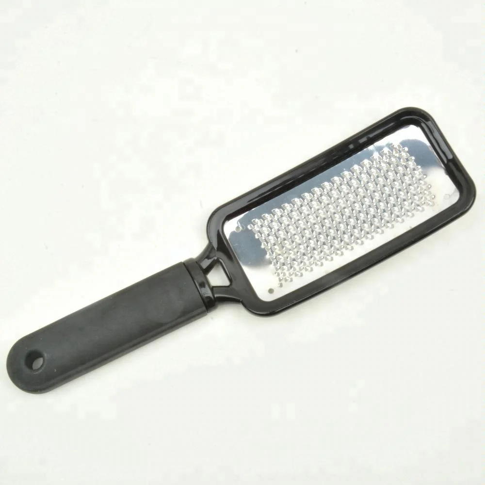 
New Convenience Pedicure Stainless pedicure foot file,skin removal tool foot file with long handle 