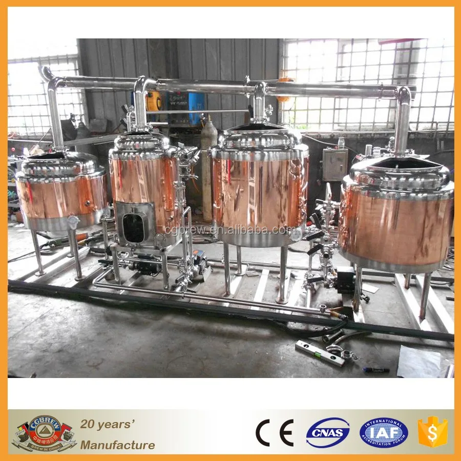 CG-300L пива производственной линии для мини-пивоварни