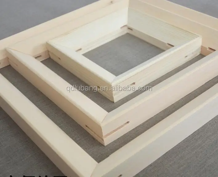 Nature Wood DIY Custom Frame Picture Inner Frame for Canvas Oil Painting