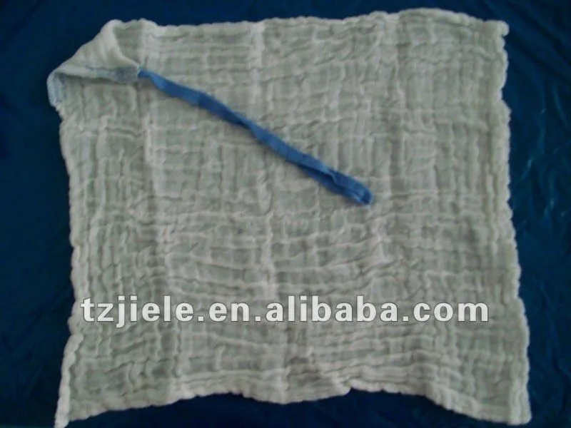 
100% cotton medical gauze lap sponge in all sizes 