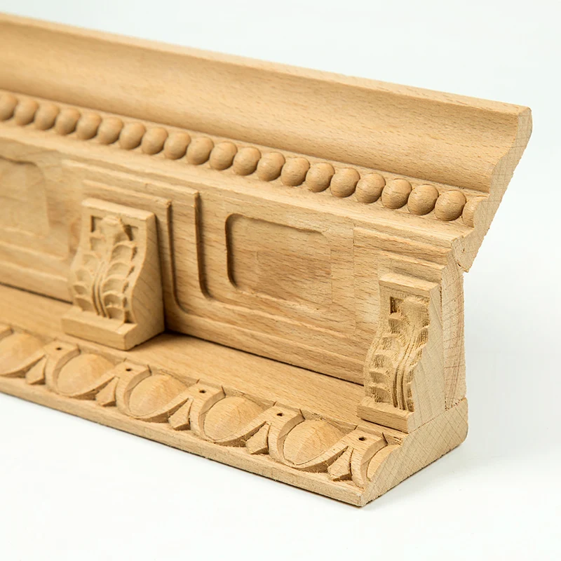 Wood Timber Carving Dentil Crown Moulding Trim Moldings