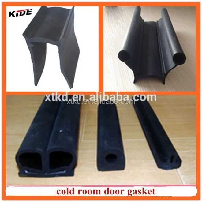 black rubber TPE cold storage door seal strips cold room door gasket
