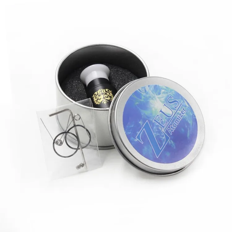 E cigarette wholesale China new design vape atomizer zeus rda atomizer in stock