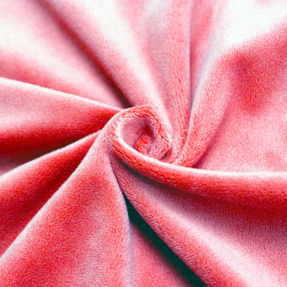 Short plush fabric soft fabric in autumn and winter pure color fabric factory wholesale HT-PSVDF-A