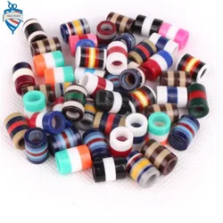 Diy adorn article fittings big bead wig adorn article receive hair ring to receive hair to buckle dirty braid illuminates loose